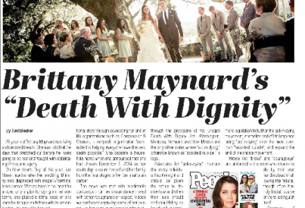 Brittany Maynard's "Death With Dignity" - Click to view full story